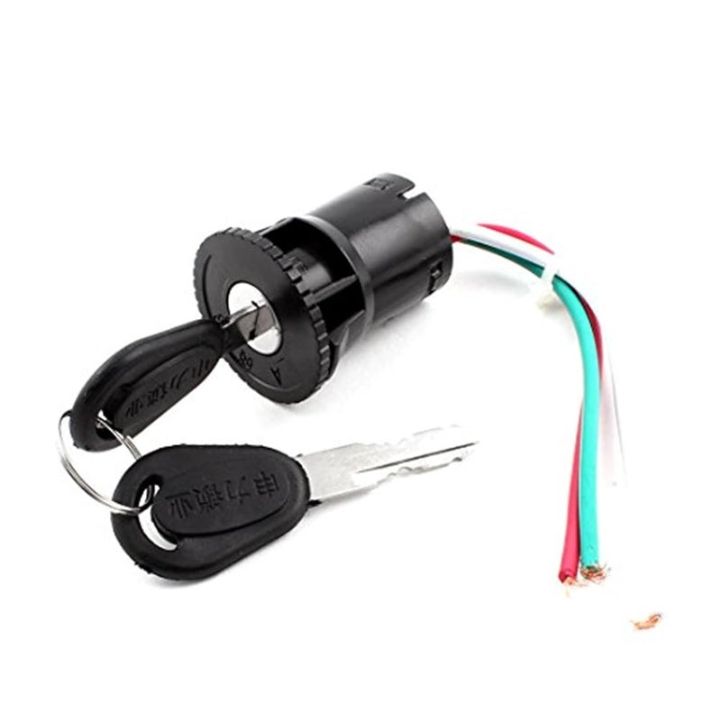 DEMULAX Motorcycle Electric Bike Ignition Switch Lock with Keys - Image 2