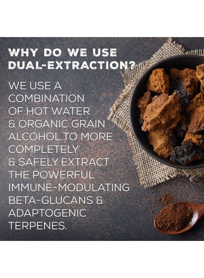 Surthrival: Chaga Mushroom Extract Forager's Quest, 50 mL, Featuring Nature’s Immune-Boosting, Anti-Viral, Anti-Fungal Medicinal Mushroom - Image 5