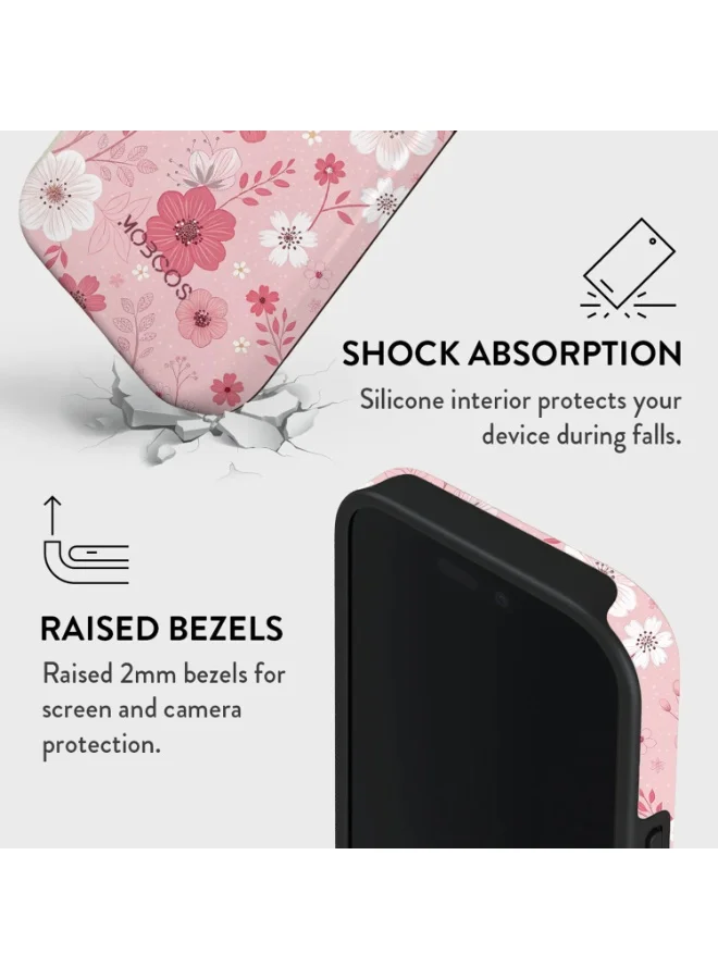 Mobcos iPhone 16 Pro Max Spring Bloom Mobcos iPhone 16 Pro Max Spring Bloom Premium Case Compatible with Hybrid Dual-Layer Hard Shell + Silicone Protection - Scratch-Resistant Shockproof Mobile Cover  | Best Price UAE