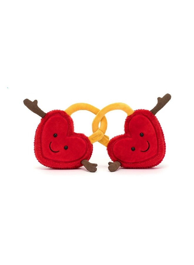 general Val and Tina's love-themed plush toy Valentine's Day gift, engagement ring, wedding anniversary gift - Image 1