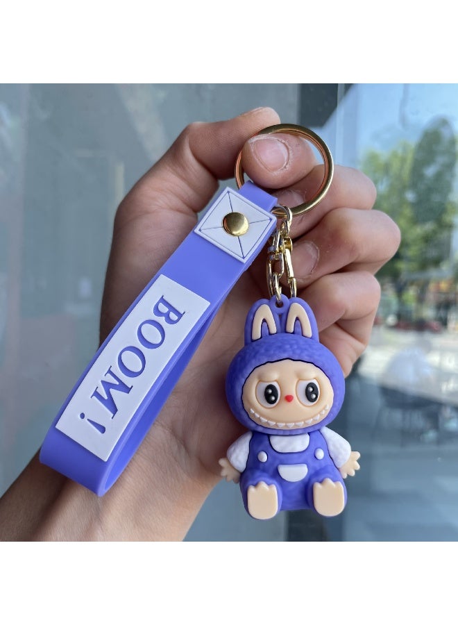 NIBEMINENT LABUBU Keychains, Cute Figurines, Student Schoolbag Pendants And Gifts 