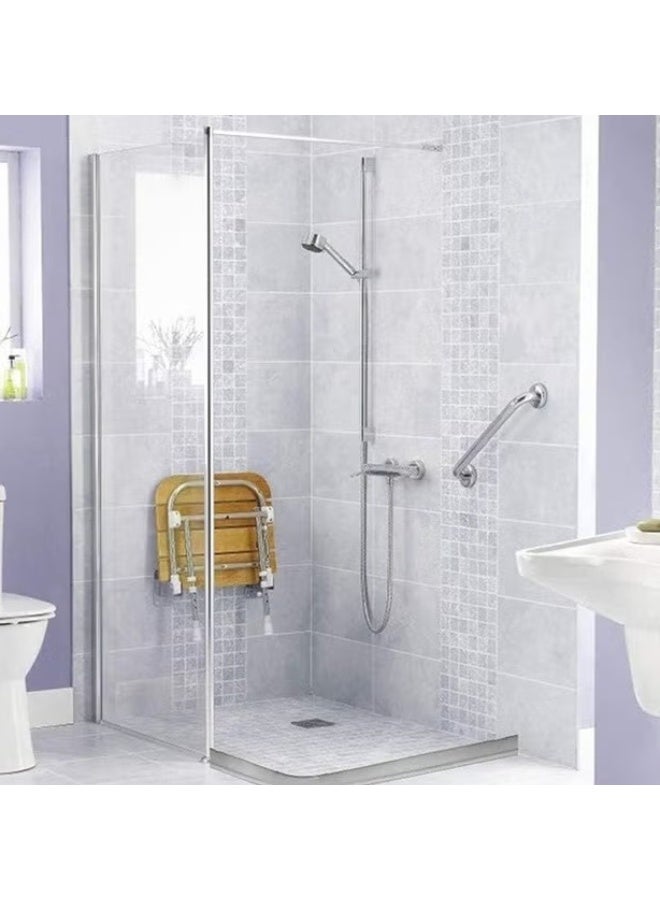 2 أجهزة كمبيوتر شخصية عتبة دش,حاجز المياه الانحناء العشوائي,سد المياه العتبة القابلة للطي,حارس رش دش ذاتي اللاصق,نظام الاحتفاظ بالمياه المنزلي,شريط حظر المياه للمطبخ الحمام,رمادي,, - Image 3