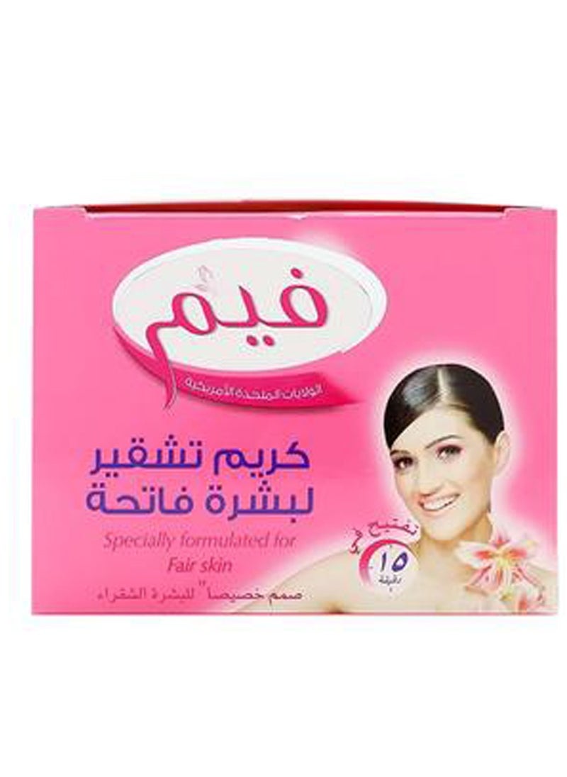 fem - Fairness Apple And Peach Cream Bleach 100g - Image 1