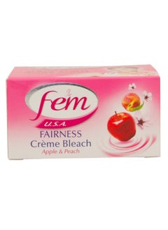 fem Fairness Apple And Peach Cream Bleach 100g  - Image 4