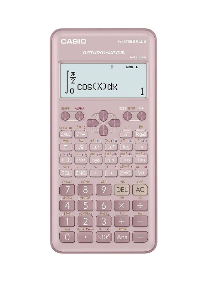 الآلات الحاسبة العلمية القياسية غير القابلة للبرمجة 10 + 2 أرقام 417 وظيفة FX-570ESPLUS2PK