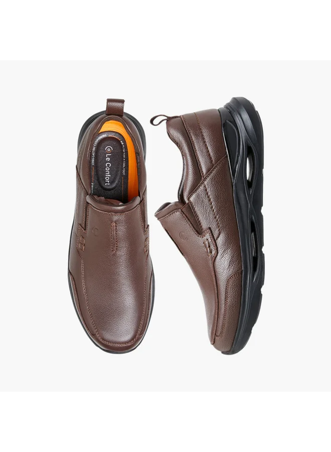 Le Confort Men Pull Tab Detail Slip-On Loafers