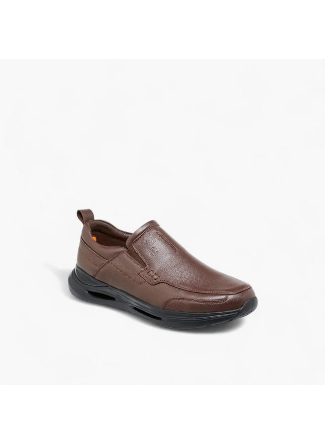 Le Confort Men Pull Tab Detail Slip-On Loafers
