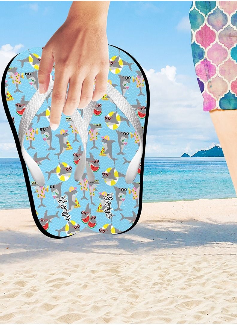 Slip&Go - Medical Slippers For Men, Printed In Multi Colors - Image 1