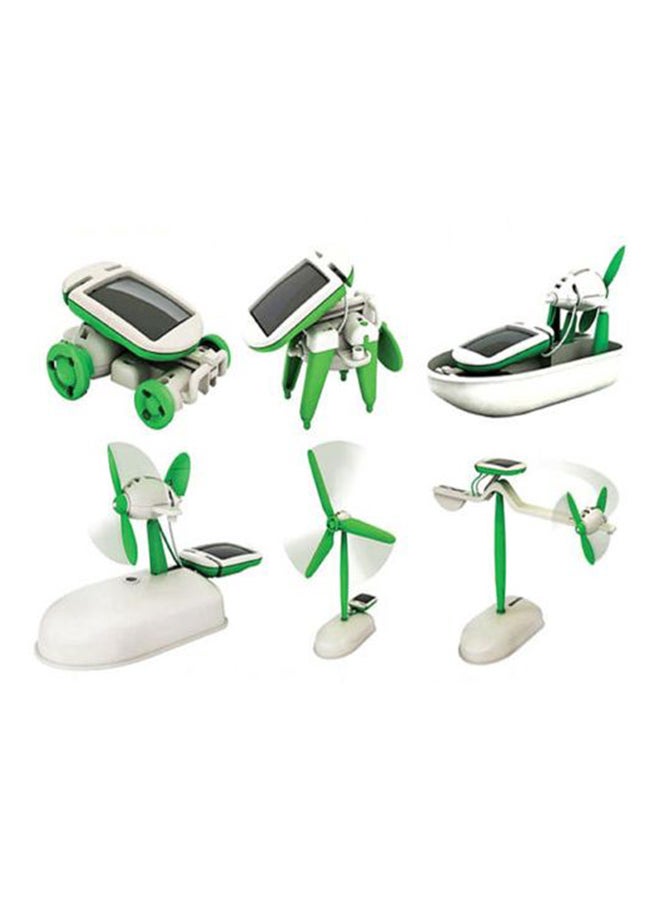 6-In-1 DIY Educational Learning Power Solar Robot Kit - Image 1