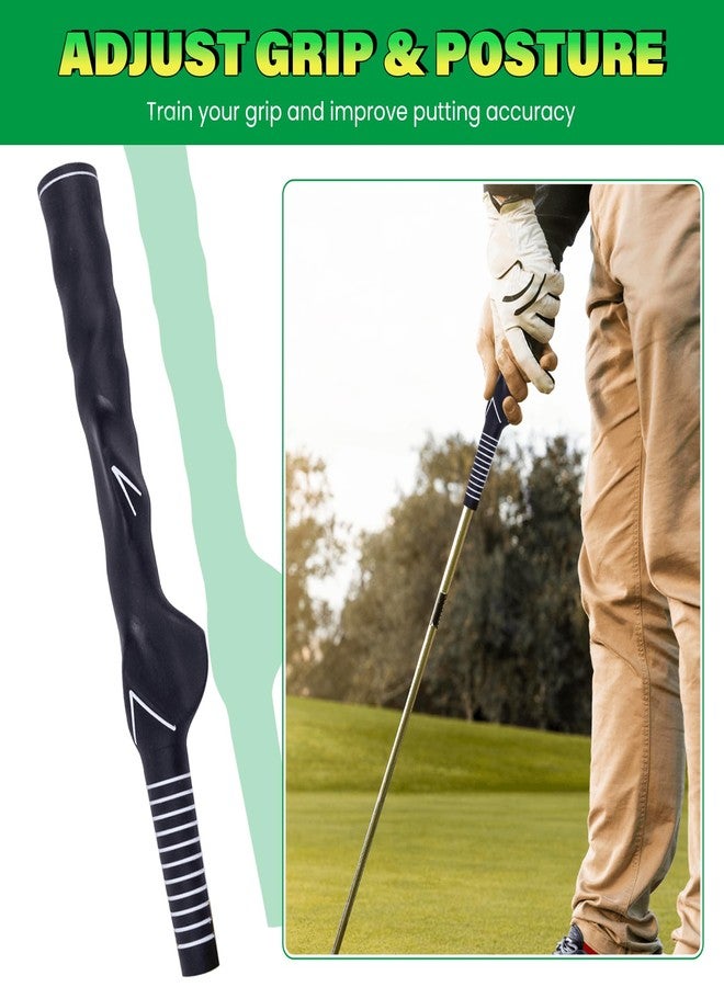 WodGod Mini Putting Golf Practice Set-Adjustable Putters, 6Flagged Holes, 12Practice Balls, Extendable Ball Retriever&Portable Storage Bags for Indoor and Outdoor Play - Image 5