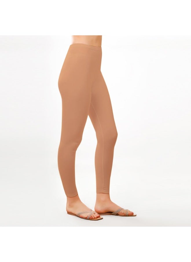 Selina Wear - Women's Cotton Legging - Stretch Leggings for Women Comfortable and Stylish Tights, Workout, Gym, Yoga - Image 1