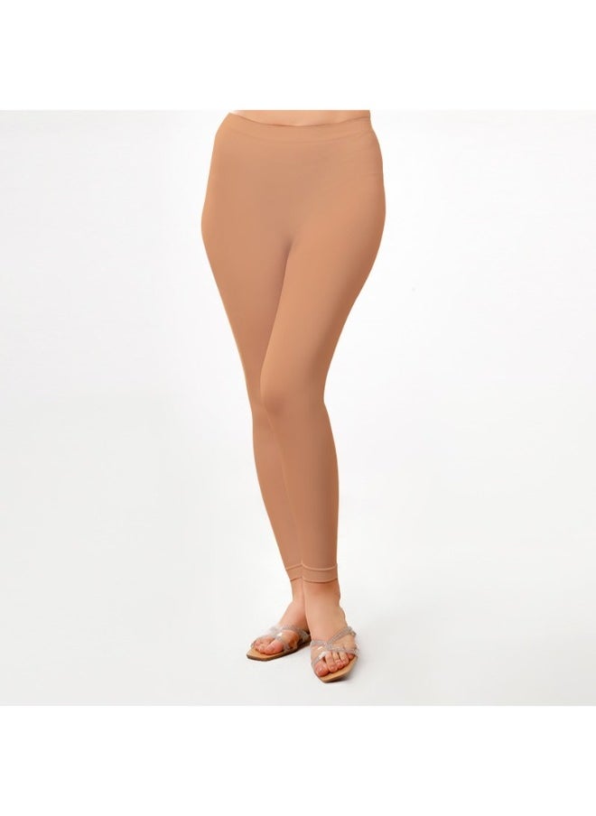 Selina Wear - Women's Cotton Legging - Stretch Leggings for Women Comfortable and Stylish Tights, Workout, Gym, Yoga - Image 1