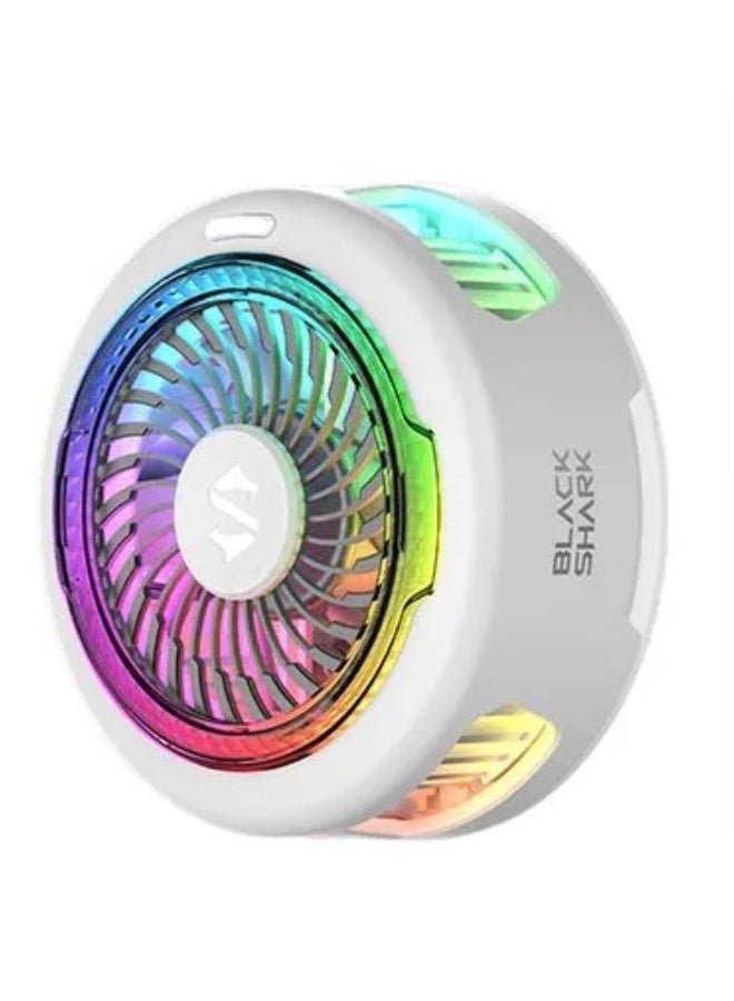 بلاك شارك مروحة تبريد هاتف Blackshark 5 Funcooler، مروحة تبريد مغناطيسية بقوة 20 واط مع التحكم عبر التطبيق، منصة تبريد محمولة شبه صامتة، ارتباط مغناطيسي قوي للهاتف الذكي وإصدارات RedMagic والآيباد - مثالية لألعاب FPS مثل PUBG Mobile وCall of Duty Mobile - Image 1