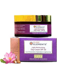 Pure Elements Light Moisturising Day Cream With Spf 30 Lightweight Silicon & Chemical Free All Skin Types 80G  - Image 2