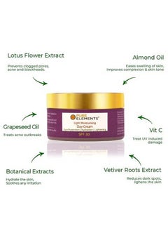 Pure Elements Light Moisturising Day Cream With Spf 30 Lightweight Silicon & Chemical Free All Skin Types 80G  - Image 3