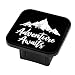 PATBIXES Hitch Cover Fits for 2Inch HitchAdventure Awaits Print Trailer Hitch Cover Tube Plug InsertCar Exterior Accessories Receiver Tube Hitch Plug - Image 2