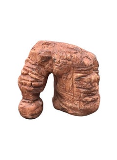 Generic Elephant Mountain Sculpture - AlUla 12 cm 