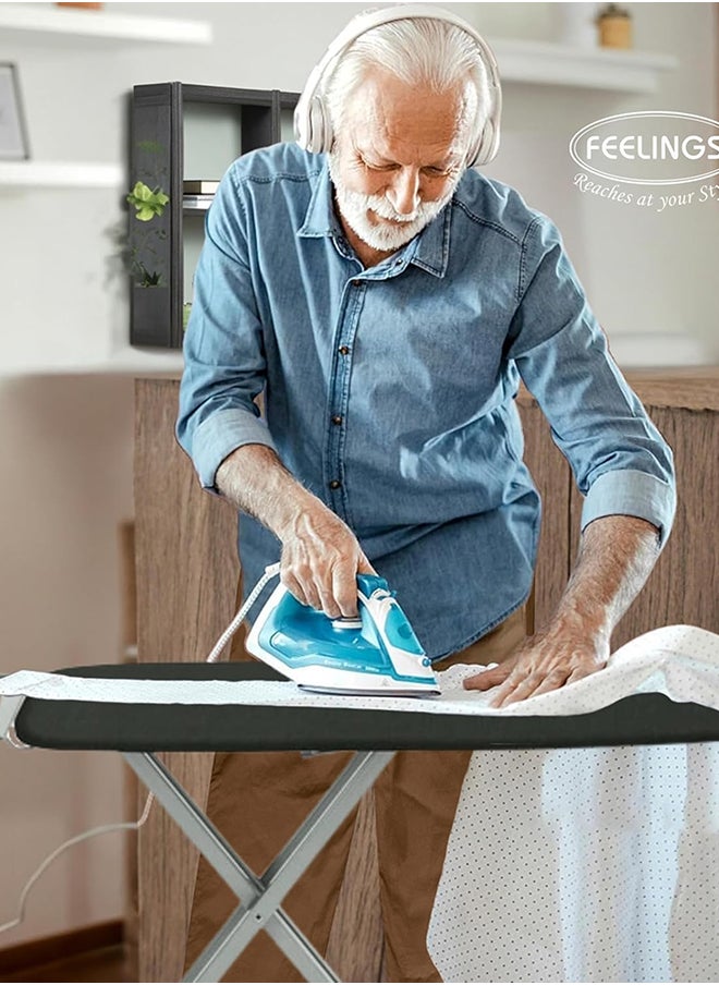 Feelings غطاء طاولة الكي من القطن لمشاعر بحجم: (122X38 سم)  - Image 4