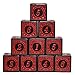SmartDealsPro 10Pack D6 Six Sides 16mm Dice Die for DND MTG PRG Wow Table Game Math Teaching Red Letter - Image 2