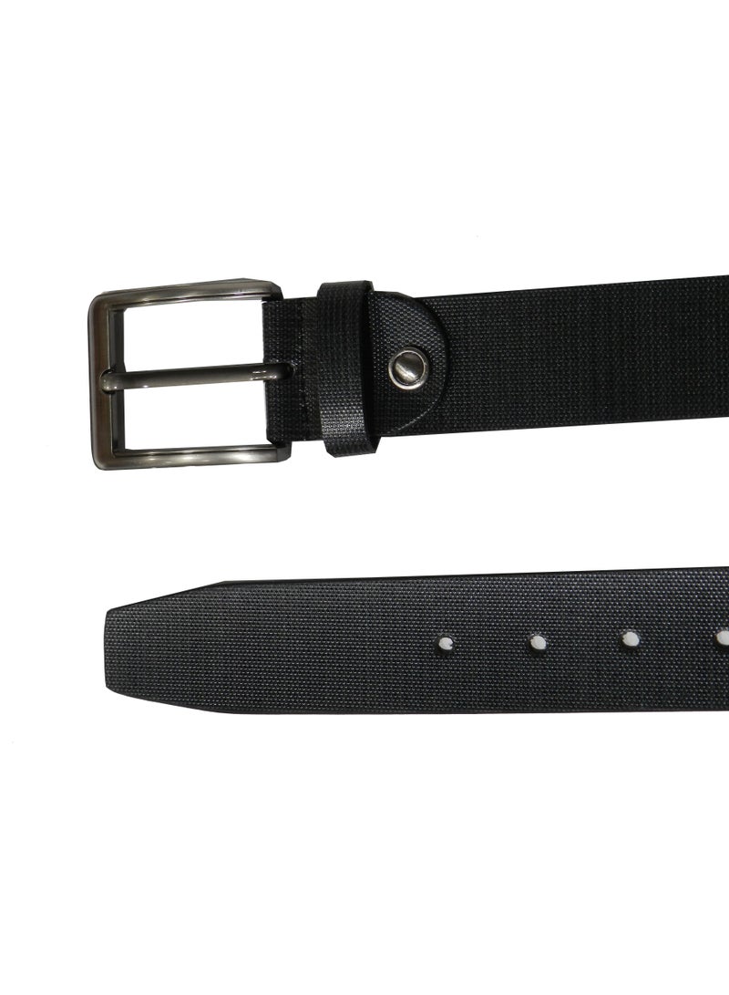 LAVERI LEATHER GENUINE LEATHER 40 MM FORMAL AND CASUAL BLACK BELT FOR MENS - Image 5