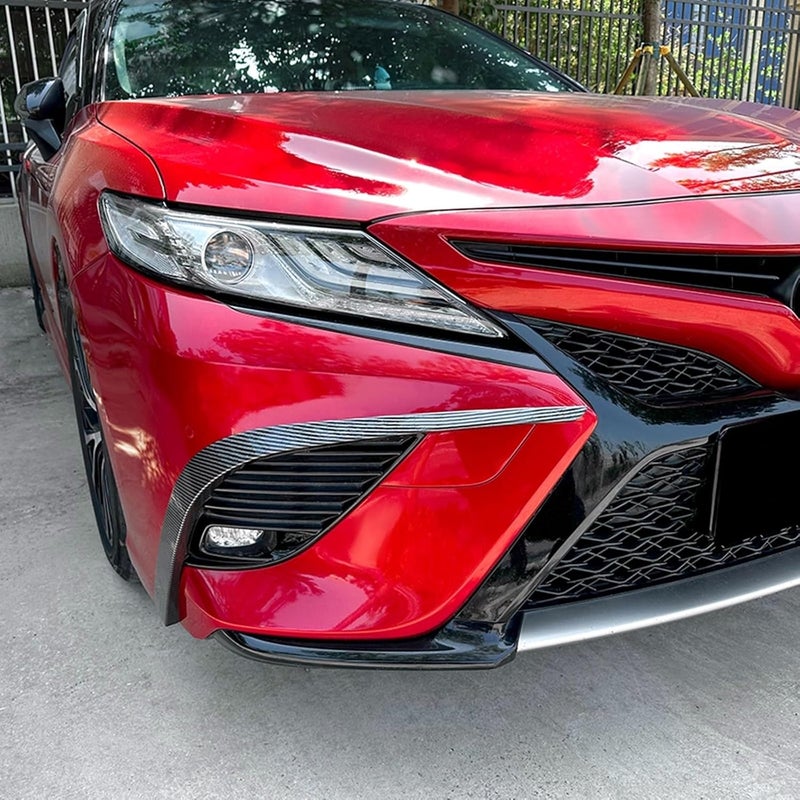 Yurefax Gloss Black Front Bumper Side Air Vent Cover for Toyota Camry - Image 4