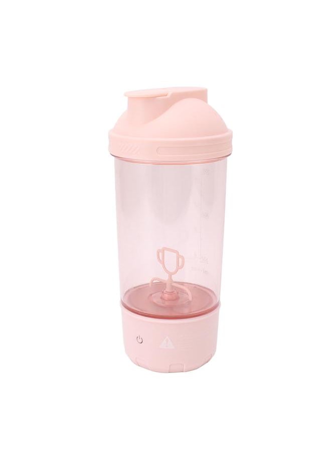 Thoraya Electric Protein Shaker Bottle Portable Rechargeable Mixer Cup for Protein Milk Coffee Pink  - Image 3