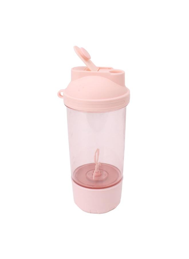 Thoraya Electric Protein Shaker Bottle Portable Rechargeable Mixer Cup for Protein Milk Coffee Pink  - Image 4