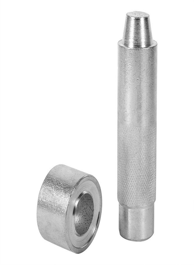 Walfront Eyelet Hole Punch Tool Grommet Setter 4 12 14 17 20mm Die Kit for Leather Craft Clothing Fabric Eyelet Hand Setter Hollow Punch (2000# 20mm) - Image 1