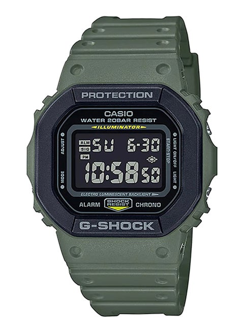 Unisex G-Shock Digital Watch DW-5610SU-3DR - 48 mm - Green