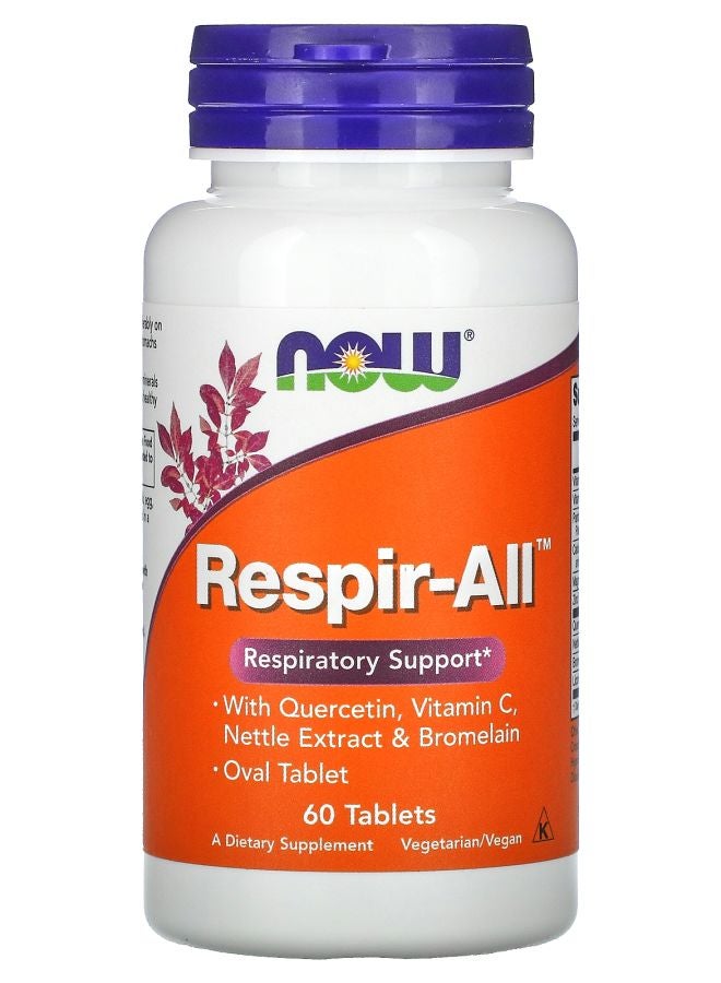 now RespirAll 60 Tablets