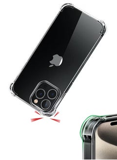 Houmt iPhone 15 Pro Case 6.1 Inch Ultra Slim Soft TPU Material Scartch Resistant with 4 Corners Bumper, Shockproof Protective Cover for Apple iPhone 15 Pro  - Image 2