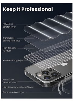 Houmt iPhone 15 Pro Case 6.1 Inch Ultra Slim Soft TPU Material Scartch Resistant with 4 Corners Bumper, Shockproof Protective Cover for Apple iPhone 15 Pro  - Image 3