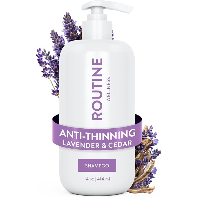 Routine Wellness Anti-Thinning Volumizing Shampoo Lavender & Cedar - Image 1