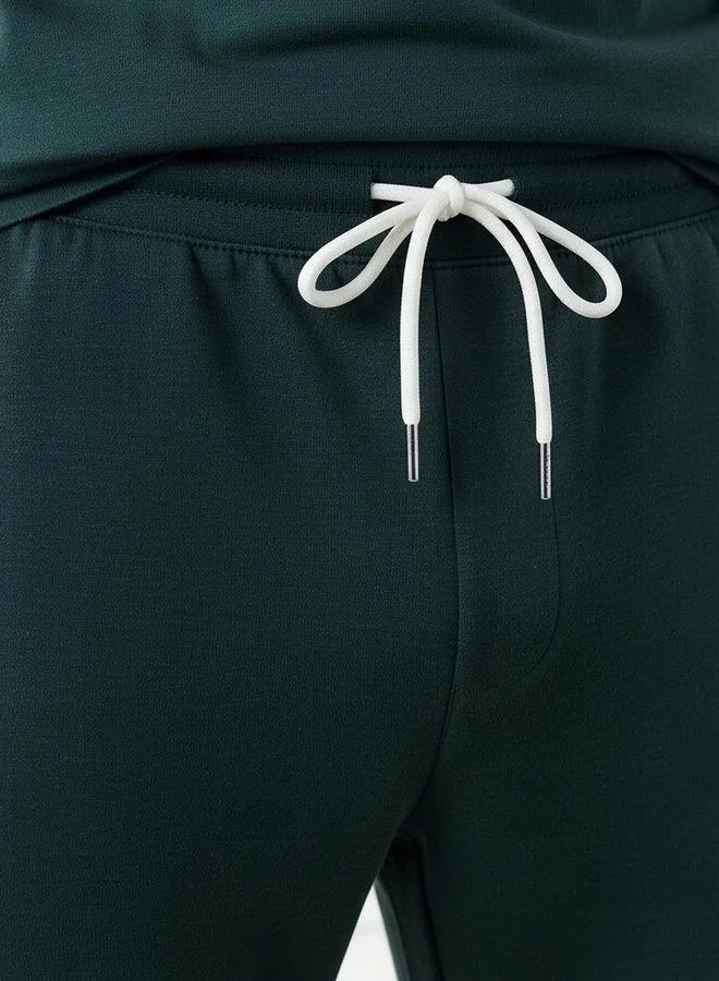 Kappa GREEN Kappa Men Essential Joggers with Drawstring Closure for Men | Best Price UAE