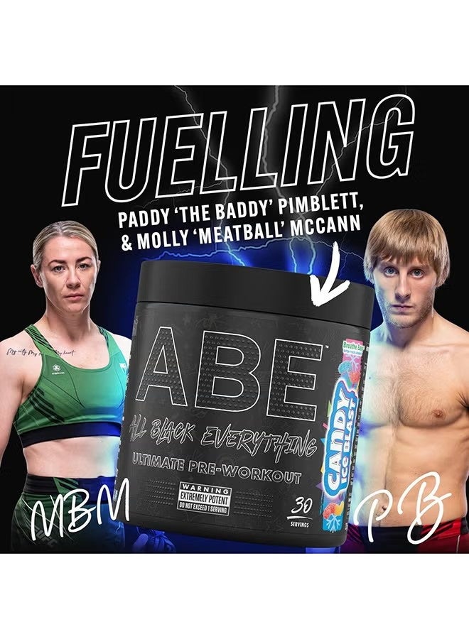Abe Ultimate Pre Workout Candy Ice Blast 30 Servings to Boost Performance - Image 2