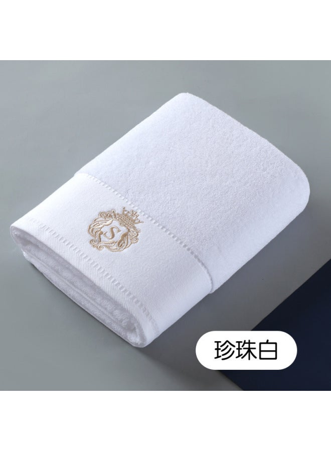 Star Hotel Hotel Pure Cotton Bath Towel Thickeneded Adult Absorbent Bath Towel Pure Cotton Type A Gift Large Bath Towel With Logo