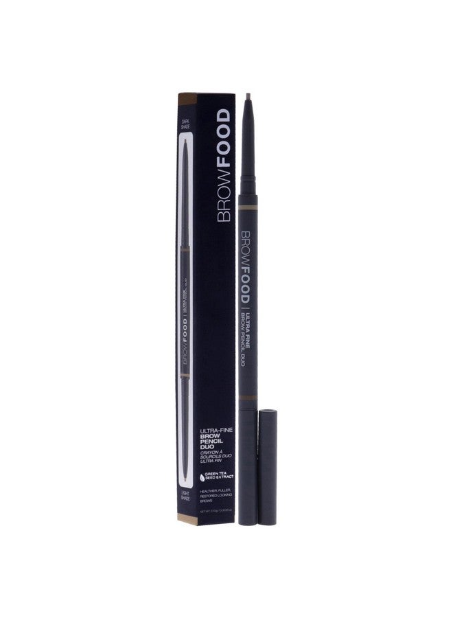 LASHFOOD Browfood Eco Precision 2Tone Brow Pencil With Refill Blonde 0.4G - Image 3