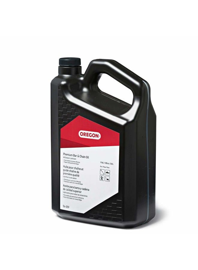 Oregon 54-059 Premium Bar and Chain Oil and Lubricant for Chainsaws, 1 Gallon Bottle (128 fl.oz / 4500 ml) - Image 3