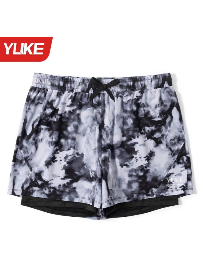Swimming Trunks Men's Five-point Swimsuit Suit Plus Size Anti-embarrassment New Professional Beach Adult Swimming Equipment