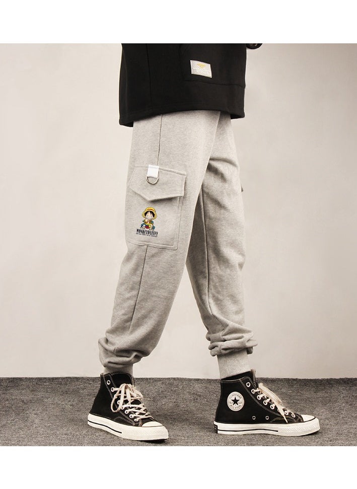 KUYING New One Piece Legged Sports And Leisure Pants  - Image 1