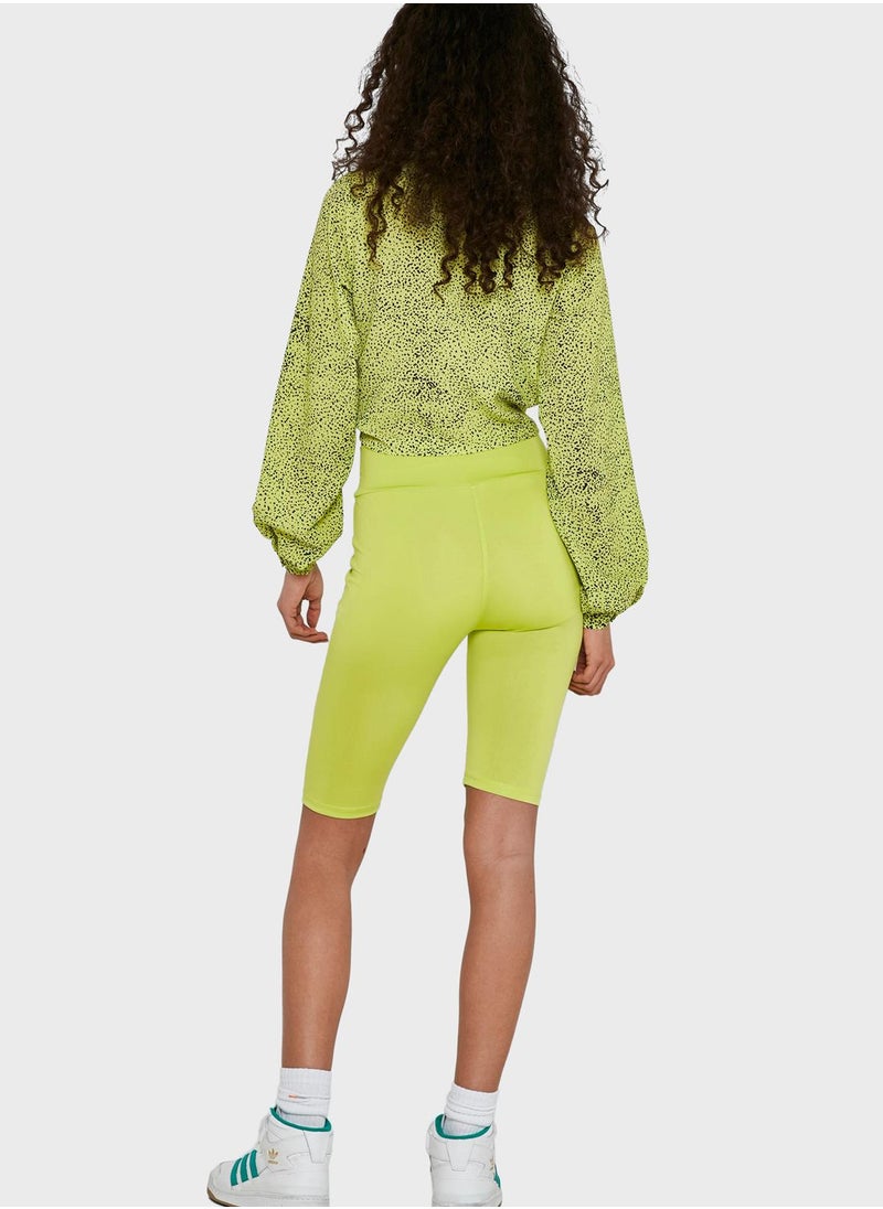 NOISY MAY - V-Neck Ruched Top - Image 1