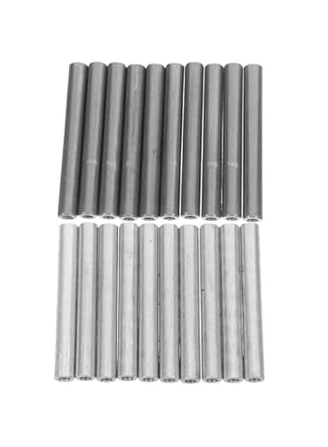 20 Pack Electrolyzer Rods Set 10 Iron And 10 Aluminum Electrolysis Bars For Scientific Experiments Home Use - Image 1
