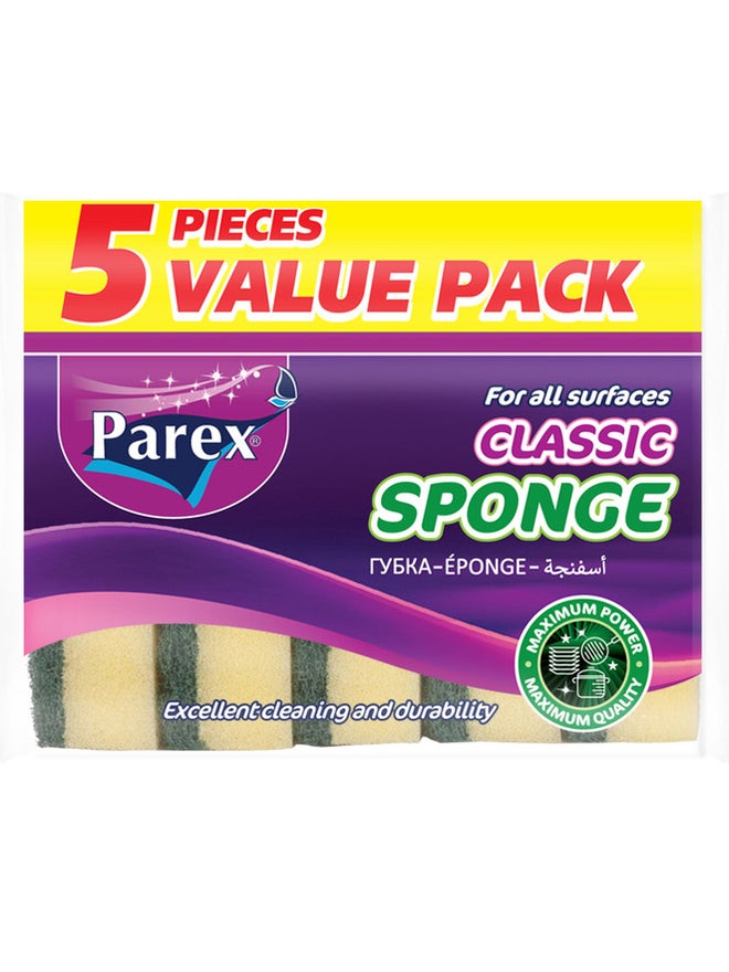 Parex 5-Piece Classic Sponge Nail Saver Value Pack - Image 1