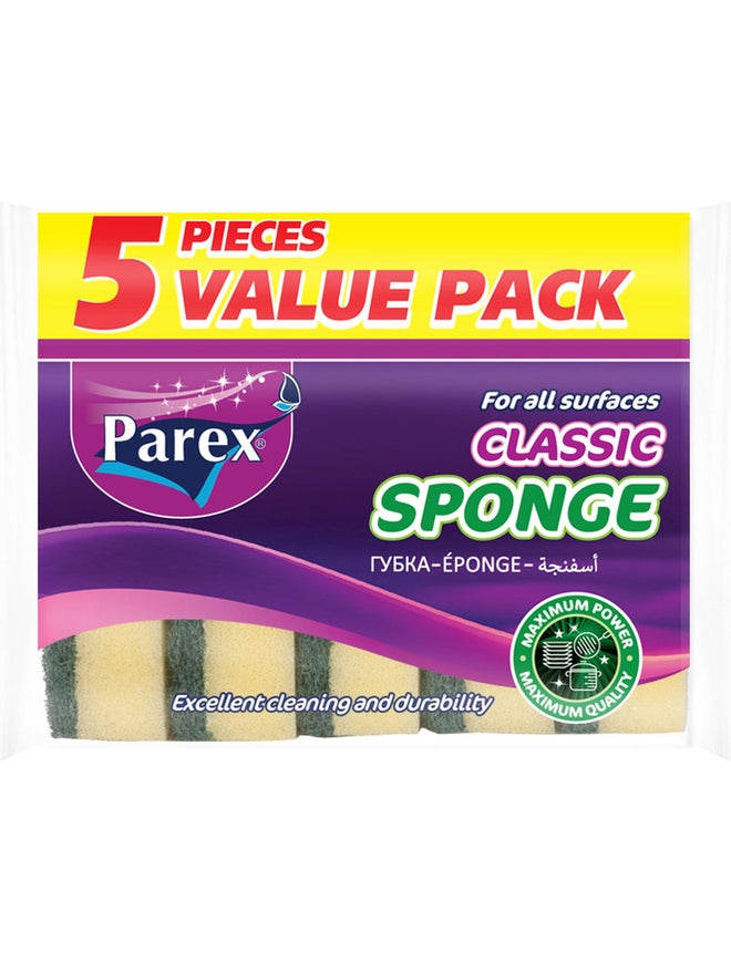Parex 5-Piece Classic Sponge Nail Saver Value Pack - Image 3