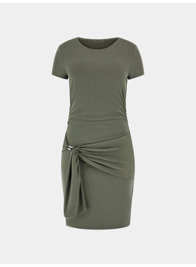 جس فستان بتفاصيل عقدة - Image 5