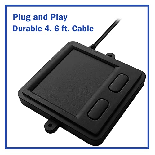 M MC Saite MCSaite Wired USB Touchpad Portable Trackpad Fit with Professional or Industrial Use for Computer Laptop Mac Notebook - Image 3