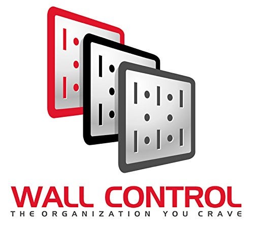 Wall Control Slotted Tool Board Workstation Accessory Kit Pegboard and Slotted Tool Board – White - Image 4