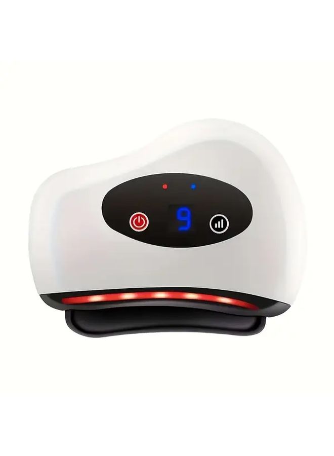 Green Electric Gua Sha Board Back Waist Massager 9 Adjustable Levels Full Body Massage Beauty Device - Image 5