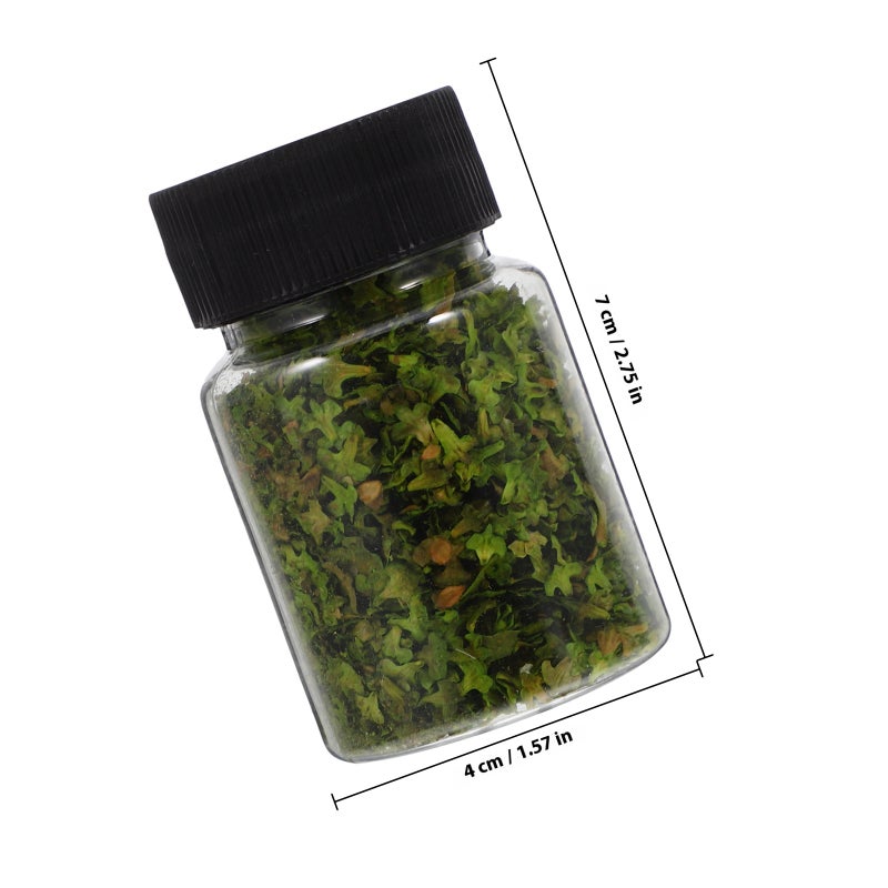 1 Bottle of Realistic Miniature Leaves Simulation Leaves for Scenery Landscape DIY Packing Style - Image 2