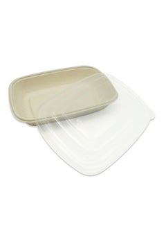 بروديل صندوق إيكو بلب مستطيل مع غطاء PP من ProdelPak - عبوة 25 قطعة  - Image 3